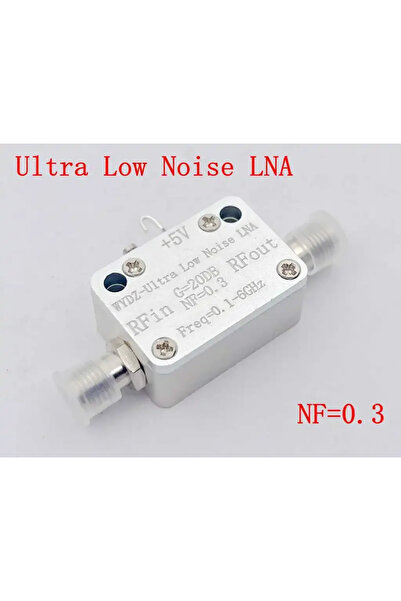 Choice A 100M-6GHZ 20DB Ultra Low Noise LNA Amplifier NF=0.3 RF Drive Signal Receiver RF POWER Amplifier F.