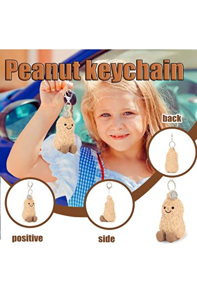 Choice مقاس واحد كما هو موضح دمية صغيرة لطيفة على شكل مفتاح قلادة لعبة محشوة ...