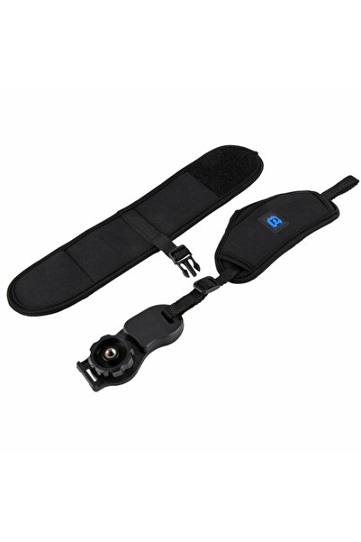 Choice حزام معصم PULUZ أسود ناعم من النيوبرين مع لوحة بلاستيكية لولبية مقاس 1...