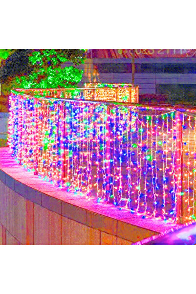 Choice سلسلة أضواء جليدية LED متعددة الألوان 2025 بمقبس أمريكي 110 فولت، إضاءة متدلية على شكل إكليل زهور، مسار زفاف، مقبس أوروبي