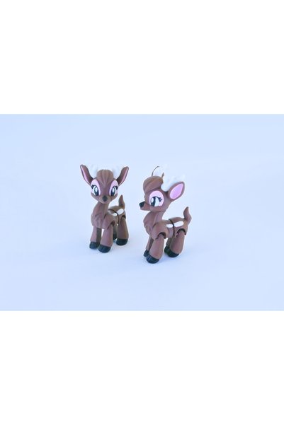 Generic Santa Claus and Reindeer Sleigh Set – 3D Printing