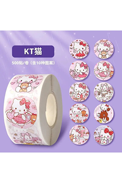 Choice4 1 500 PCS Sanrio Cartoon Sticker Hello Kitty Anime Kuromi Melody Chil...