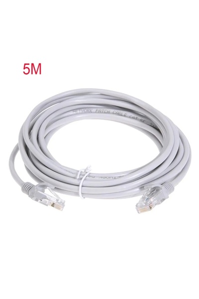 Choice كابل إيثرنت دي ألتا فيليداد Cat5e RJ45 بطول 5 متر، سلك توصيل للشبكة ال...
