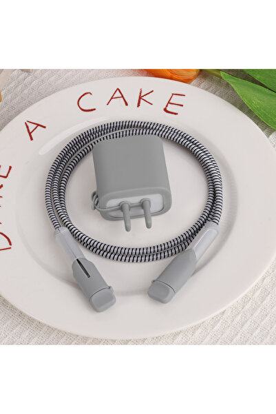 Choice 05 For iPhone 20W Charger Head Protector USB Data Cable Line Protection 18w Charging Plug Cable Prot