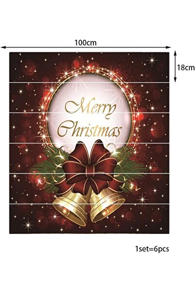 Choice أغطية سلالم عيد الميلاد، ملصقات سلالم عيد الميلاد القابلة للإزالة، ملص...