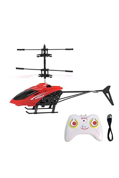 Fun Moment Remote-controlled helicopter with cable and remote control - Assorted