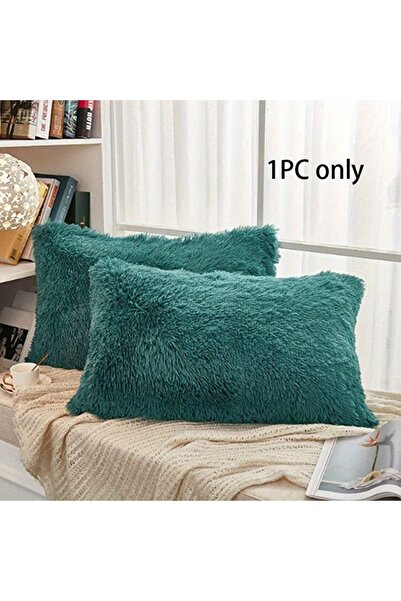 Choice 500*700mm green 1pc Faux Fur Pillowcases , Velvet Super Soft and Cozy,...