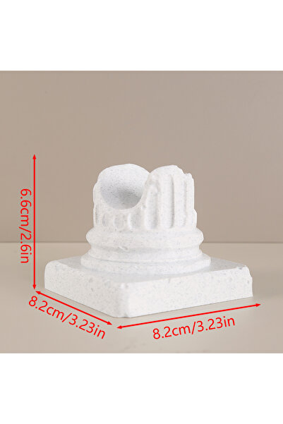 Choice حامل وحدة تحكم الألعاب الإبداعي باللون الأبيض، قطعة واحدة، مناسب لوحدات التحكم المختلفة، يضيف لمسة ديكورية