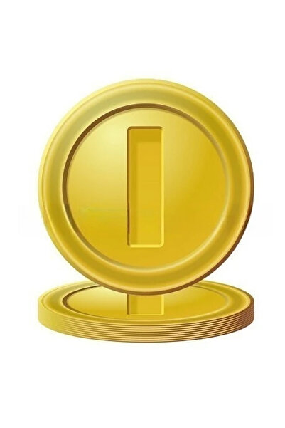 Choice 7inch plates 20pcs 20p Mali Gold Coin Theme Tableware Party Set Festiv...
