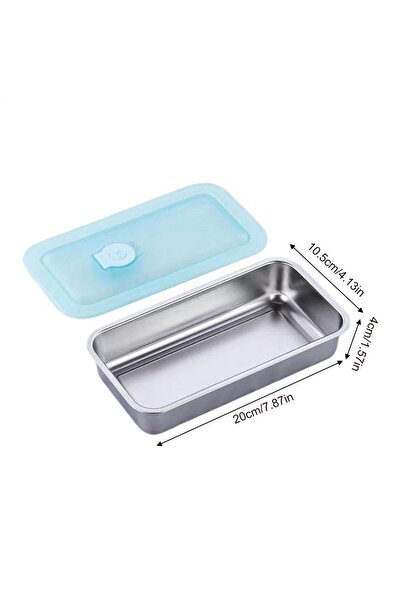 Choice B 304 Stainless Steel Lunch Box Bento Container Leak Proof Sealed Food...