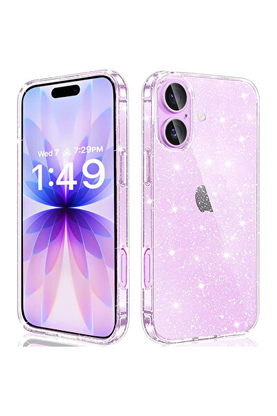 Choice iPhone17 Clear Clear Glitter Case For iPhone Air 17 Pro Max 16E 16 E 1...