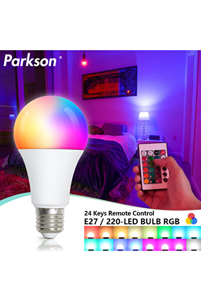 Choice لمبة إضاءة LED E27 RGB بقوة 15 وات 220 فولت، Bombillas LED 5 وات 10 وات 15 وات، مع جهاز تحكم عن بعد بالأشعة تحت الحمراء، قابلة للتغيير بألوان RGBW