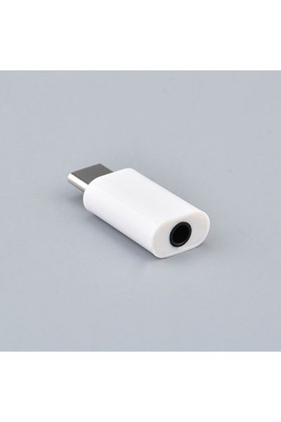 Choice 1 قطعة - أبيض 5 قطع محول سماعات أذن من النوع C إلى مقبس 3.5 مم كابل مح...