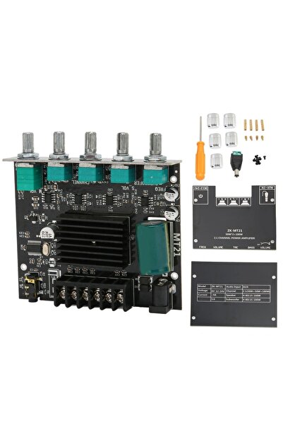 Choice Blue ZK‑MT21 BT Amplifier Board High Power Sound Stereo DC12‑24V Digital Power Amplifier Board for 1