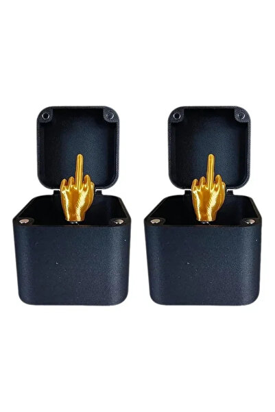 Choice صندوق هدايا منبثق للإصبع الأوسط مكون من قطعتين جاهز للاستخدام، هدايا إ...