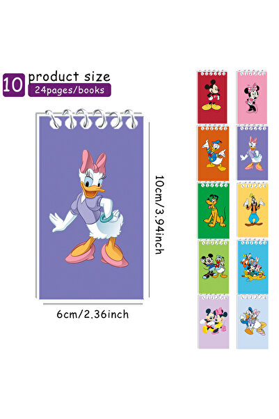 Choice مجموعة متنوعة من 10 قطع من دفتر ملاحظات ديزني ميكي ماوس الملفوف، دفتر ...
