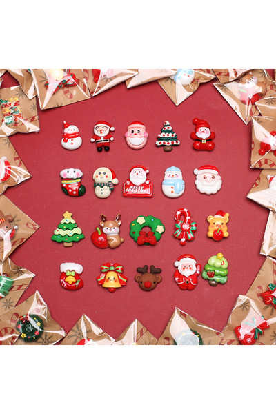 Choice 10 قطع 5/10 قطع مغناطيس ثلاجة عيد الميلاد للأطفال مغناطيس حيوانات كرتو...