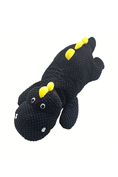 Choice black 1 creative black dragon plush toy, a big fat dragon lying down, an interactive toy for cats an