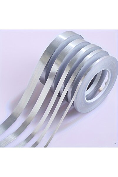 choice2 شريط لاصق من رقائق الفضة، 8 مم × 50 م، لفة واحدة، للأعمال الفنية والح...
