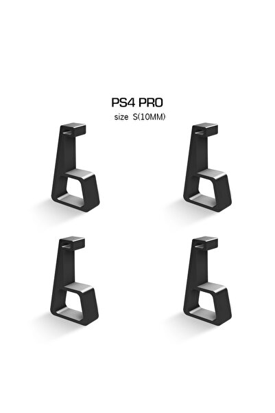 Choice حامل تبريد أفقي أسود لجهاز PS4 Pro من DATA FROG لجهاز PS4 Slim Pro مزو...