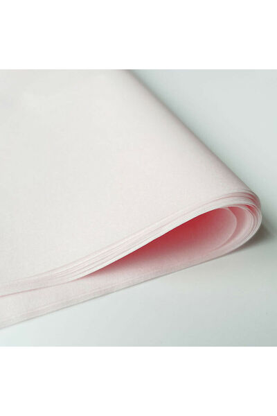 Choice ورق تغليف زهور شفاف بلون وردي فاتح (27 × 19 بوصة) 10 أوراق/عبوة 70 × 50 سم