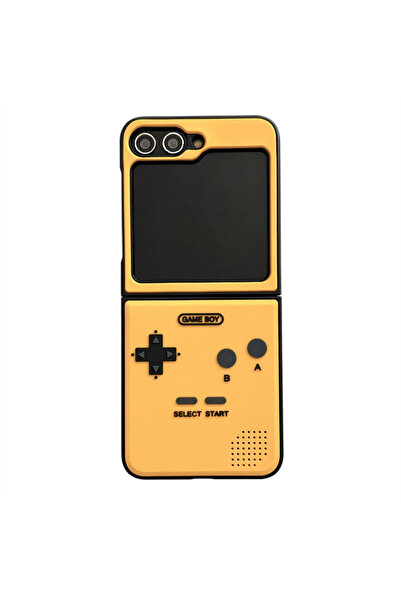 Choice جراب هاتف صلب بتصميم Game Boy ثلاثي الأبعاد لهاتف Galaxy Z Flip 6 و7 F...