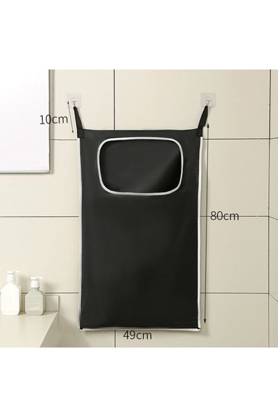 Choice Grid white Over-the-Door Hanging Laundry Basket Wall-mounted Dirty Clo...