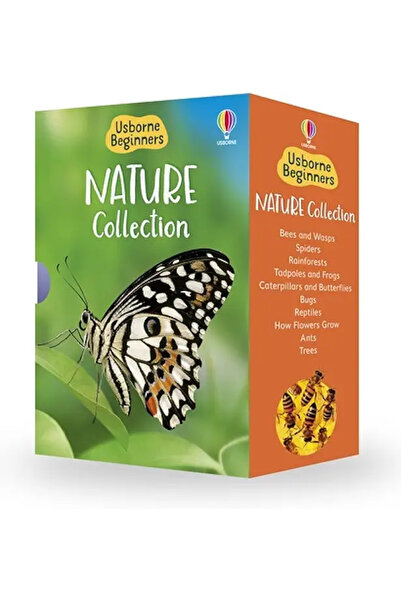 PHINDBOOKS مجموعة كتب Usborne Beginners Nature المكونة من 10 كتب