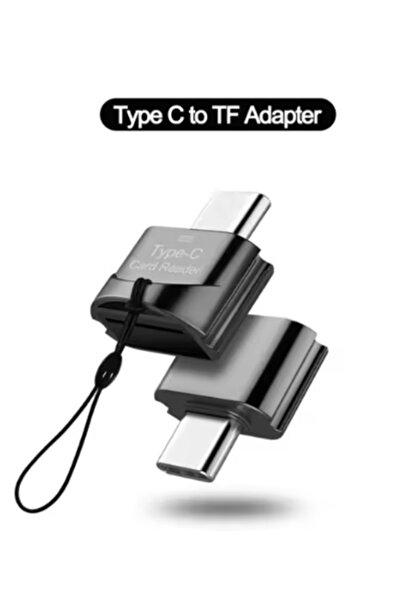 Choice black USB 3.1 Type C Card Reader USB-C TF Micro SD OTG Adapter Type-C Memory Card Reader For Ma...