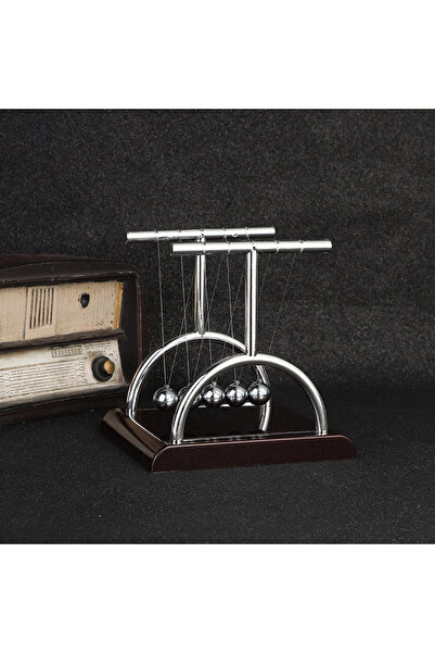 Choice كرات توازن بندول نيوتن G1308B: ديكور مكتب أنيق ولعبة ديناميكية تعليمية...