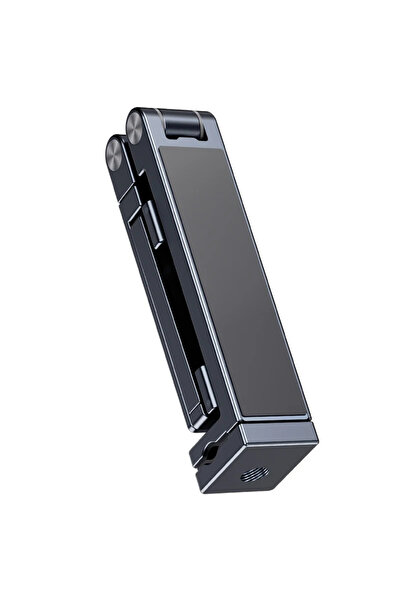 Oatsbasf حامل هاتف محمول رمادي اللون للسفر، حامل هاتف لالتقاط صور سيلفي بدون ...