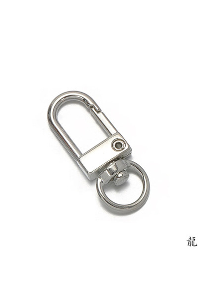 Choice 100 قطعة فضية 10/50/100 قطعة مشبك كلب دوار ذهبي مشبك جراد البحر خطاف ل...