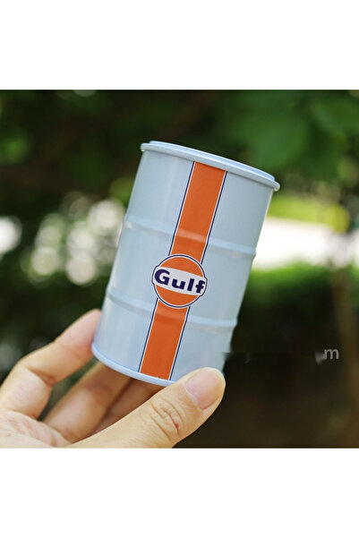 Choice Gulf A 1 قطعة Gulf Oil Racing Car Paint Micro Model Iron Box Decor Des...