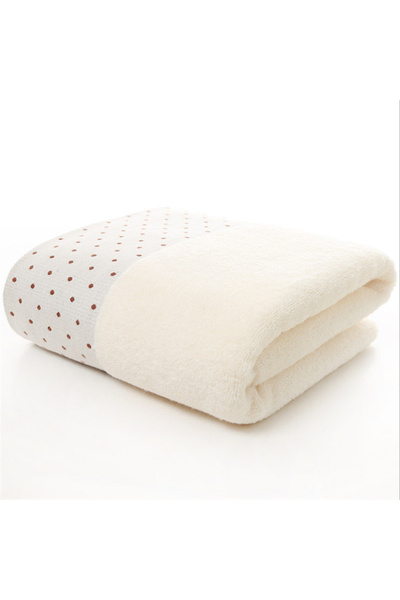 Choice3 70x140cm off-white 100% Cotton Bath Towel Set Luxury Quick Drying Hot...