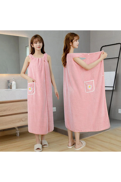 Choice 100x145 سم 1 منشفة حمام كبيرة للجسم من المخمل المرجاني مناشف حمام أنيق...