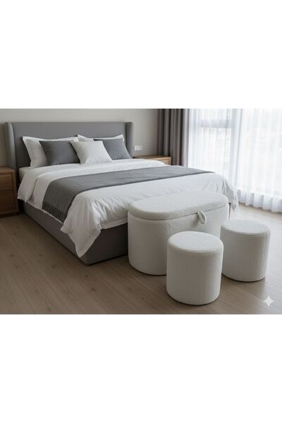 Ervo Mobilya sandıklı yavrulu bench