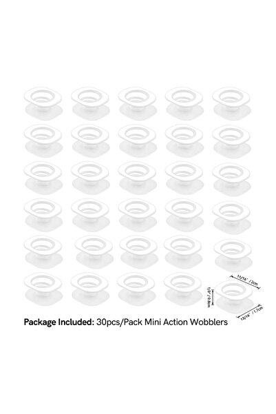 Choice مجموعة واحدة من 30 قطعة من النوابض ذاتية اللصق ذات الحركة الصغيرة المت...