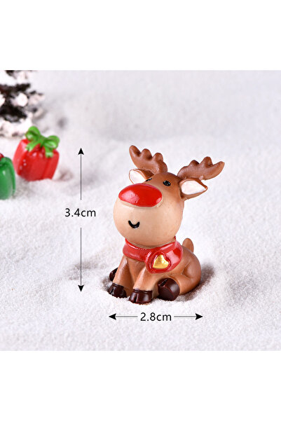 Choice غزال جالس غزال عيد الميلاد الجديد سانتا كلوز شجرة زلاجة رجل ثلج تمثال ...