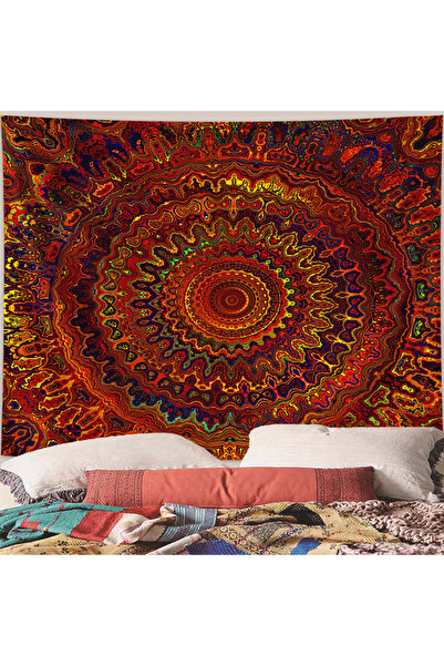 Choice 150x200 سم GT4570 نسيج ماندالا بوهيمي، نسيج نباتي عتيق، نسيج مخدر، نمط...