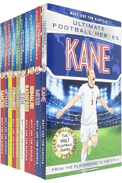 PHINDBOOKS مجموعة Ultimate Football Heroes Series 1 مجموعة 10 كتب ...