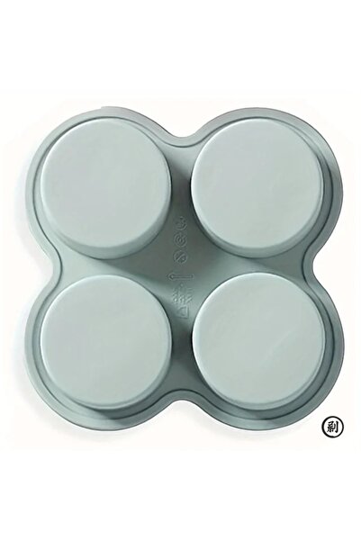 Choice رمادي 1 قطعة 1 قطعة قالب بيض مقلاة هوائية من السيليكون القابل لإعادة ا...