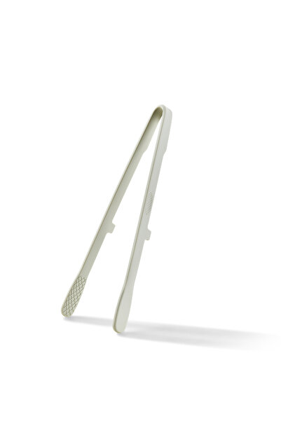 Choice White Silicone Food Toast Tongs Trivet Tongs for Kitchen Tongs Non-sli...