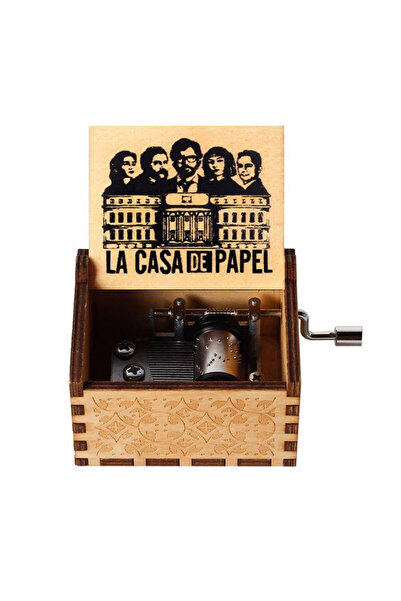 Choice 1 Different styles Wooden Hand Cranked Music Box Jurassic Can't Help F...