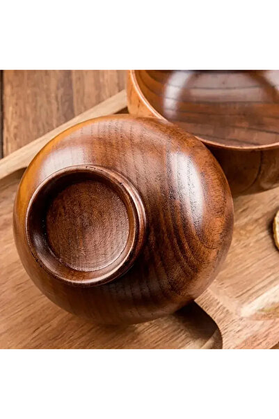 Choice 10 أوعية حساء مطبخ، أوعية سلطة، حاويات طعام، أوعية خشبية طبيعية، مقاس ...