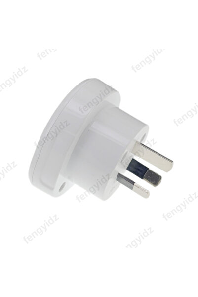 Choice محول طاقة عالمي أبيض ثلاثي السنون من أستراليا ونيوزيلندا، قابس سفر ثلا...