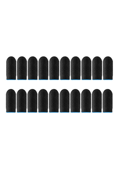 Choice 20 قطعة زرقاء 20/40 قطعة قفازات أصابع الألعاب لألعاب PUBG Mobile وغطاء...