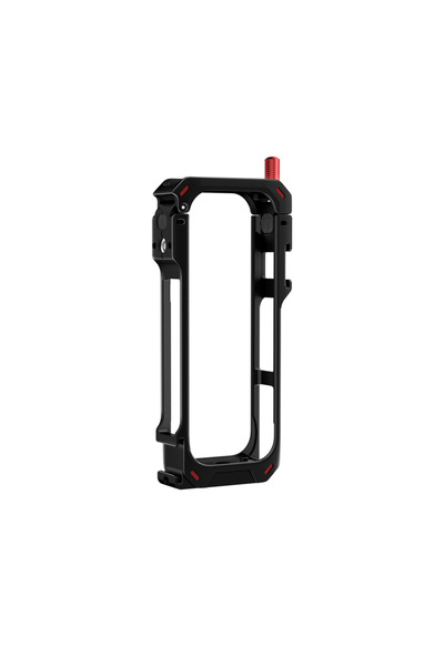 Choice قفص إطار معدني أسود لكاميرا Insta360 X5، حافظة إطار حماية مع حامل حذاء...