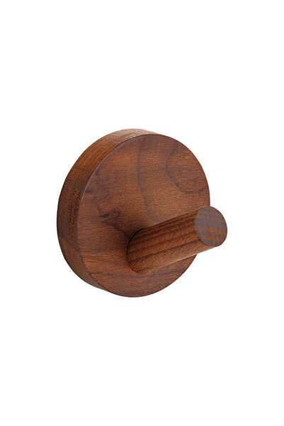 Choice 4 قطع من خطافات تعليق بسيطة من خشب الزان والجوز، خالية من الثقوب، خطاف...