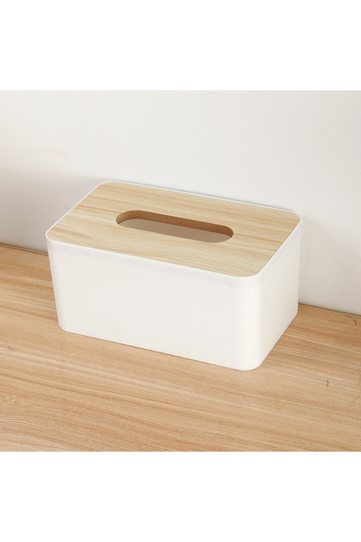 Choice MULTI Creative solid wood tissue box with thickened square dust cover for home living room, coffee t