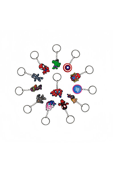 Choice 10pcs Style A Spidey And His Amazing Friends Party Favors Keychains Sp...